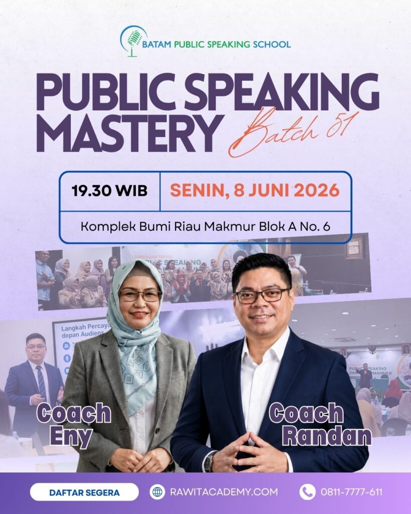 kursus public speaking batam